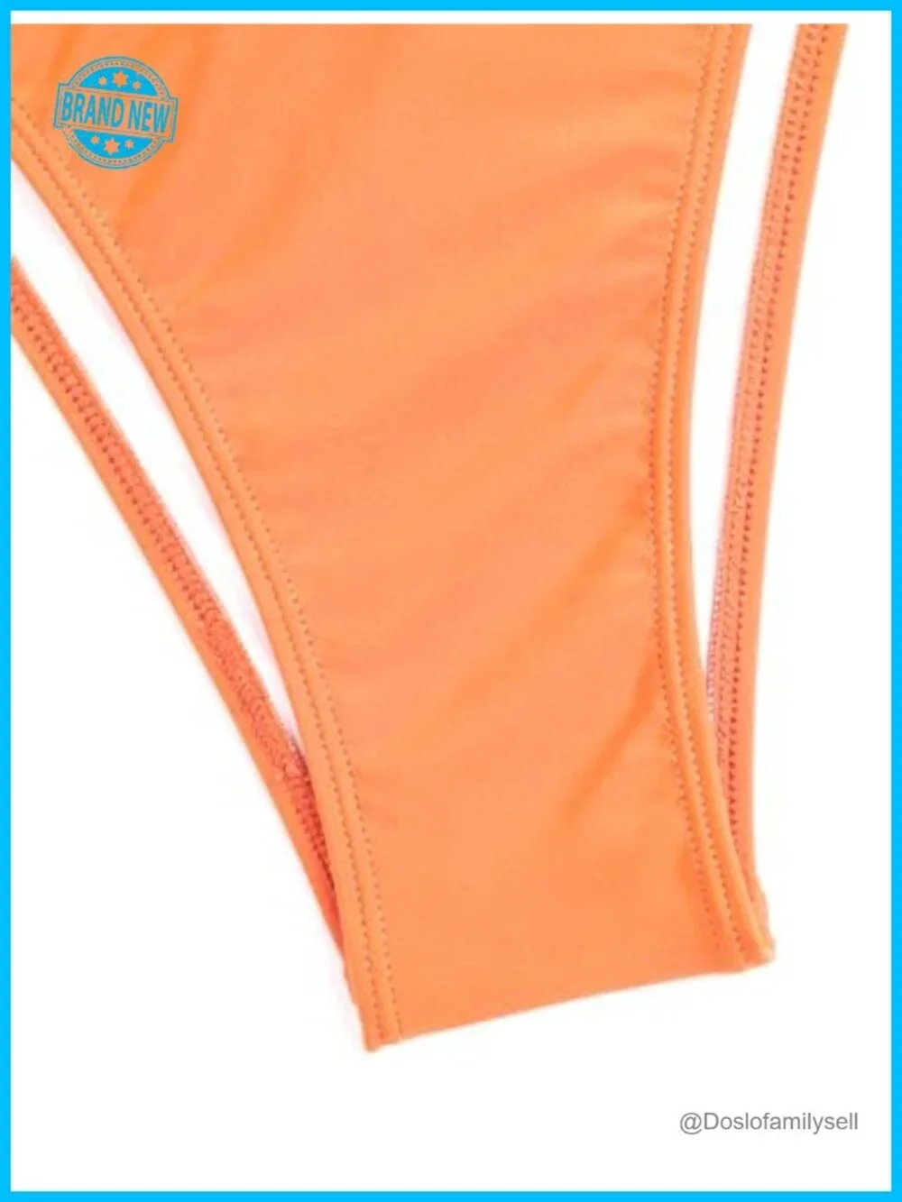 Women's Polka Dot Bikini Set Double Layer Halter Swimsuit Colorblock Side Tie 2